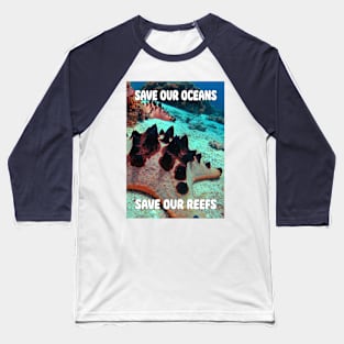 Save Our Oceans Baseball T-Shirt